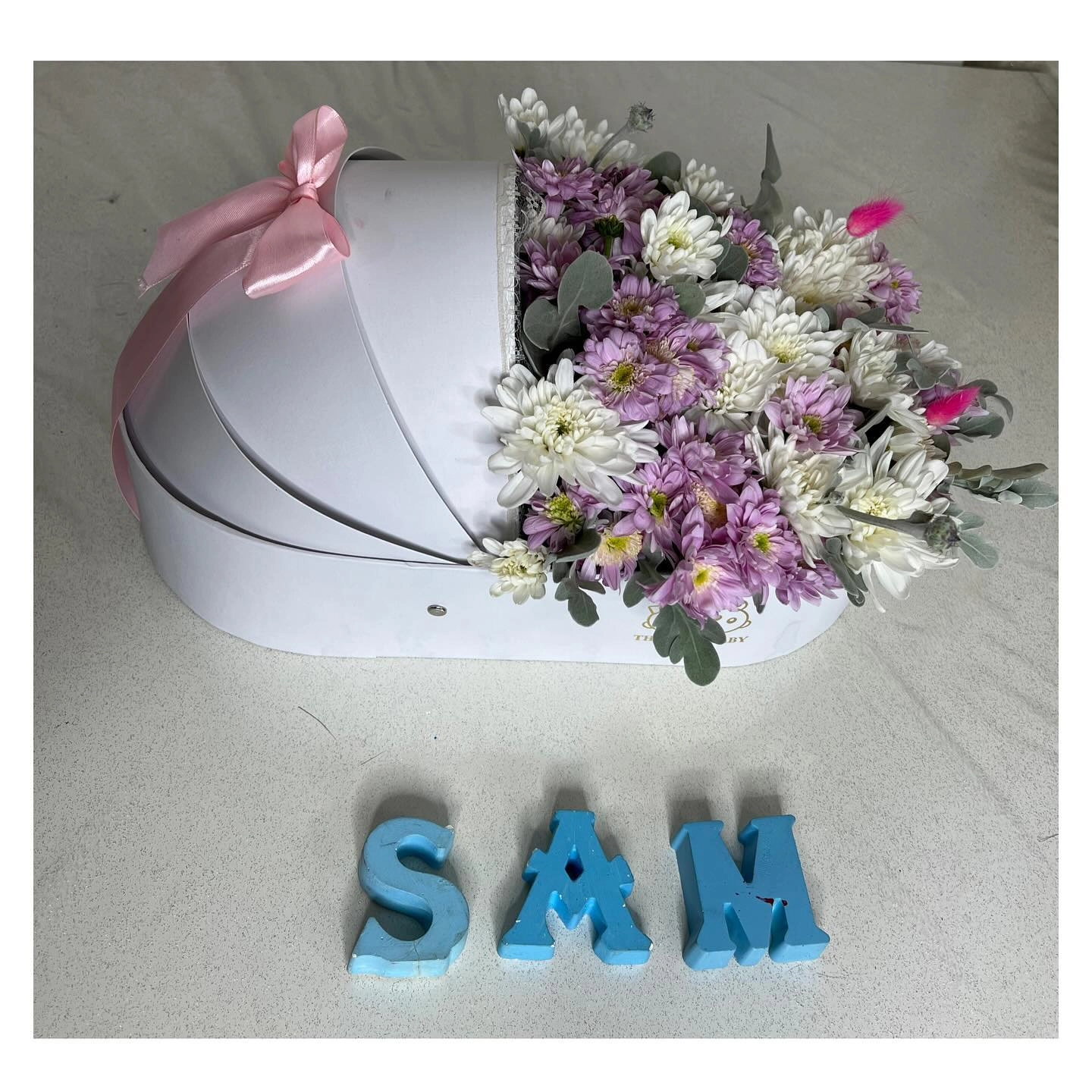 باکس گل گهواره ای نوزاد