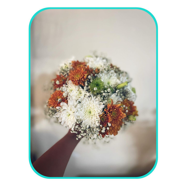 دسته گل داوودی پاییزی