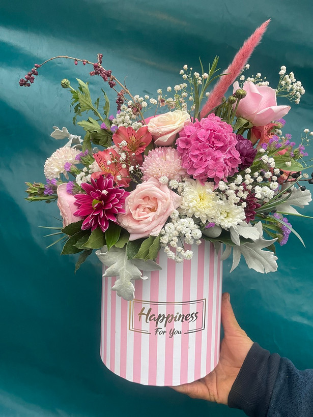 باکس گل روز دختر