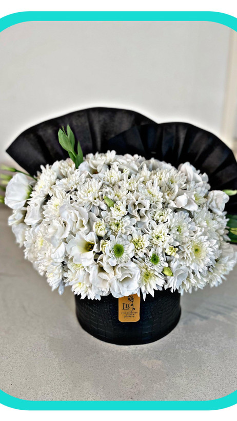 باکس گل کوچک برای تسلیت