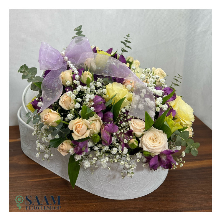 باکس گل گهواره ای برای نوزاد