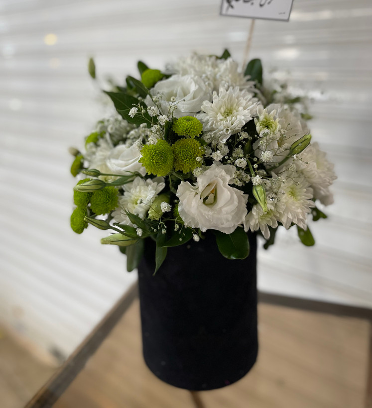 باکس گل رو میزی برای تسلیت