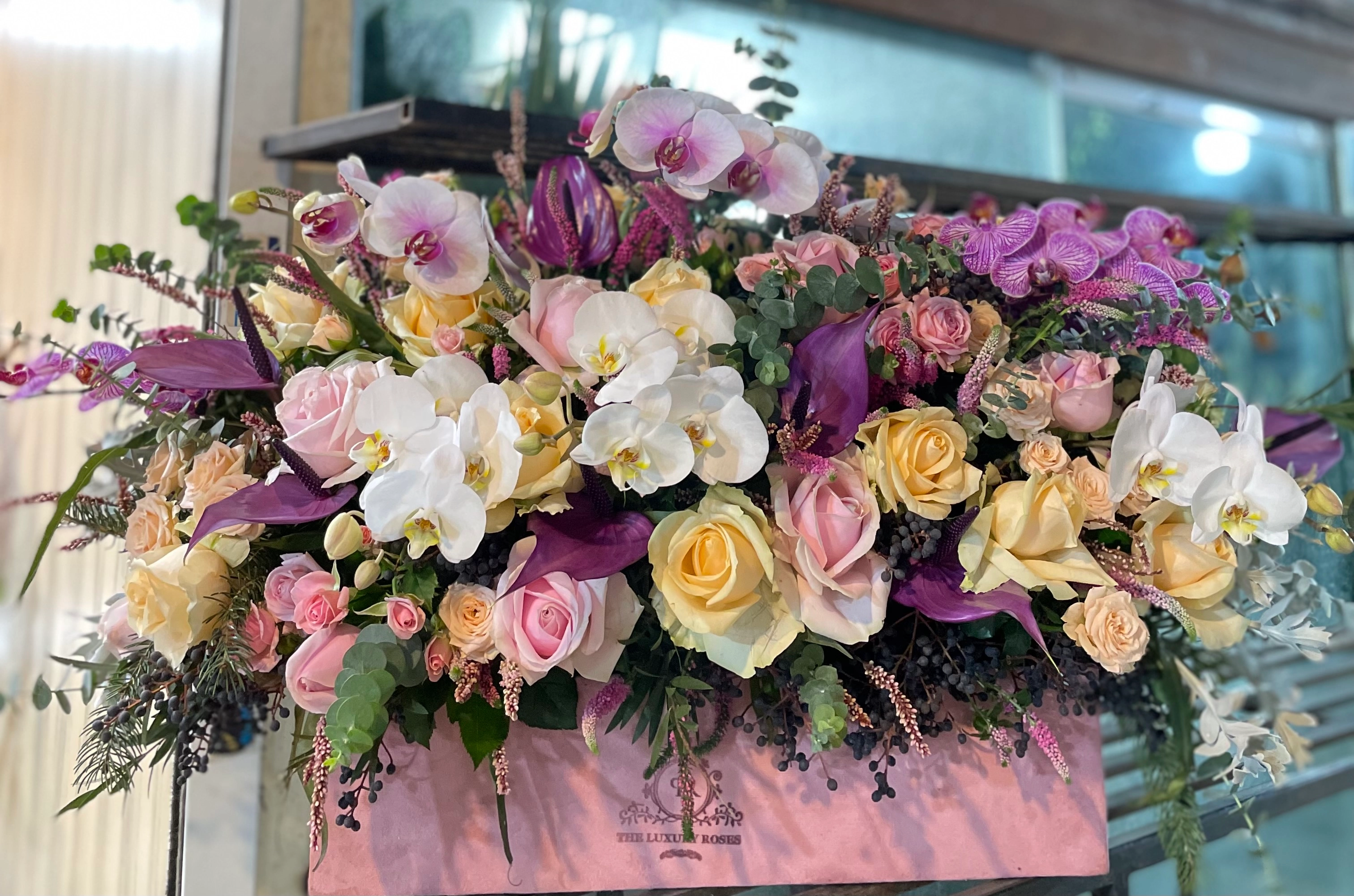 باکس گل لاکچری خواستگاری