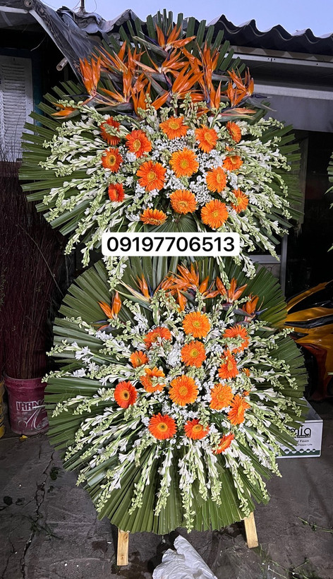 تاج گل دو طبقه باگل پرنده بهشتی