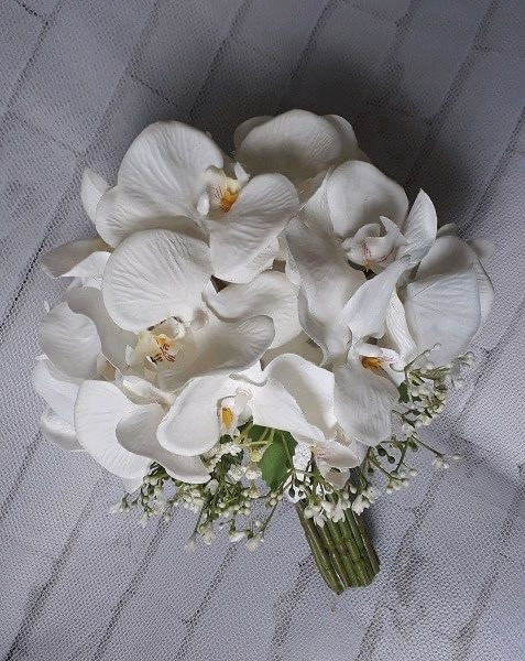 دسته گل عروسی ارکیده عروسی