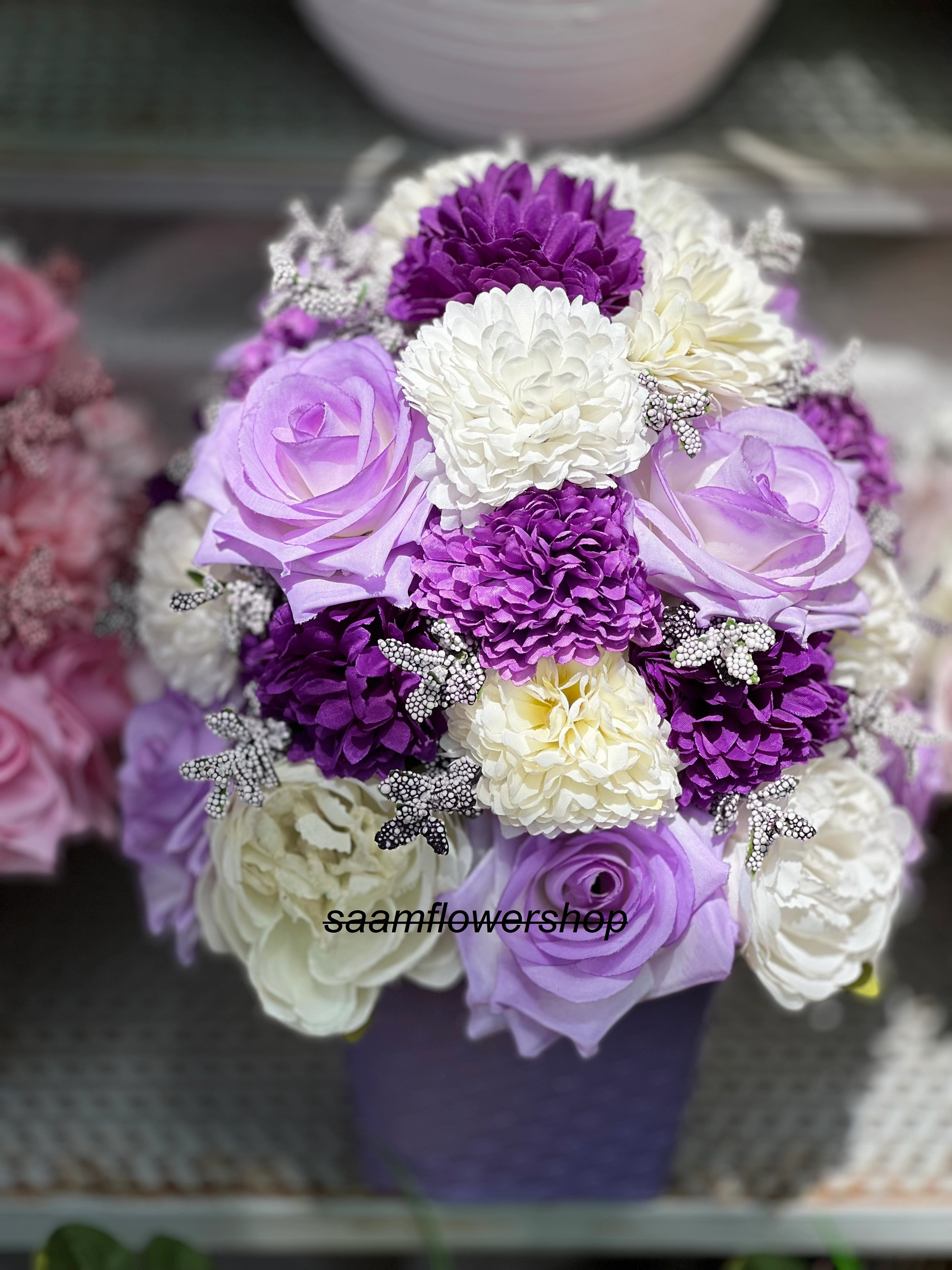 باکس گل مصنوعی سایز متوسط