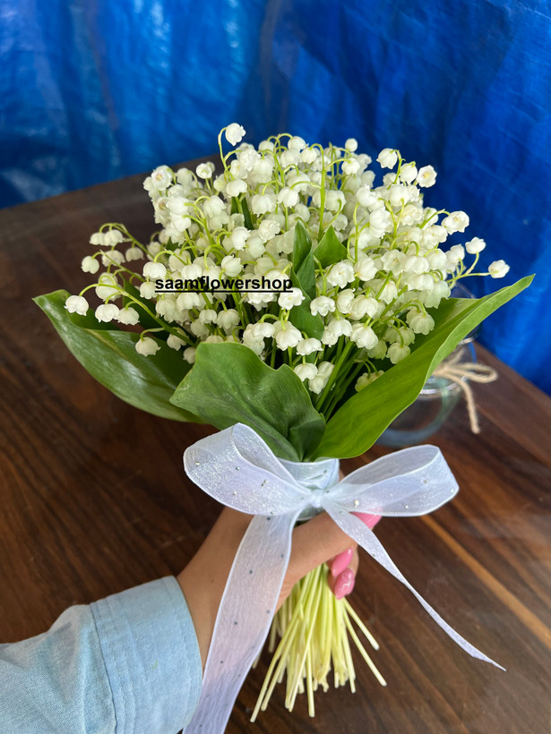 دسته گل عروس موگه